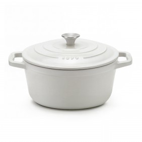 Casseruola in ghisa beige...