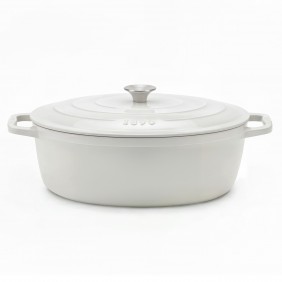 Casseruola in ghisa beige...