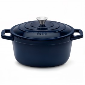 Casseruola in ghisa blu...